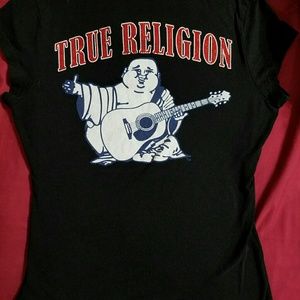 Black True Religion Brand jeans  tshirt