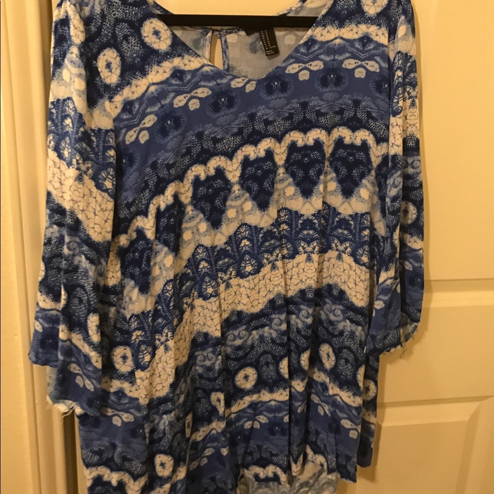 Printed sun dress