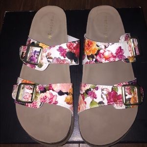Madden Girl Floral Sandals