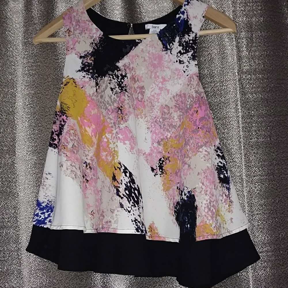 NWOT Bar III Sleeveless Blouse