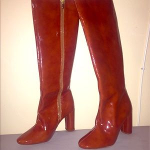 Topshop Vintage Leather Boots