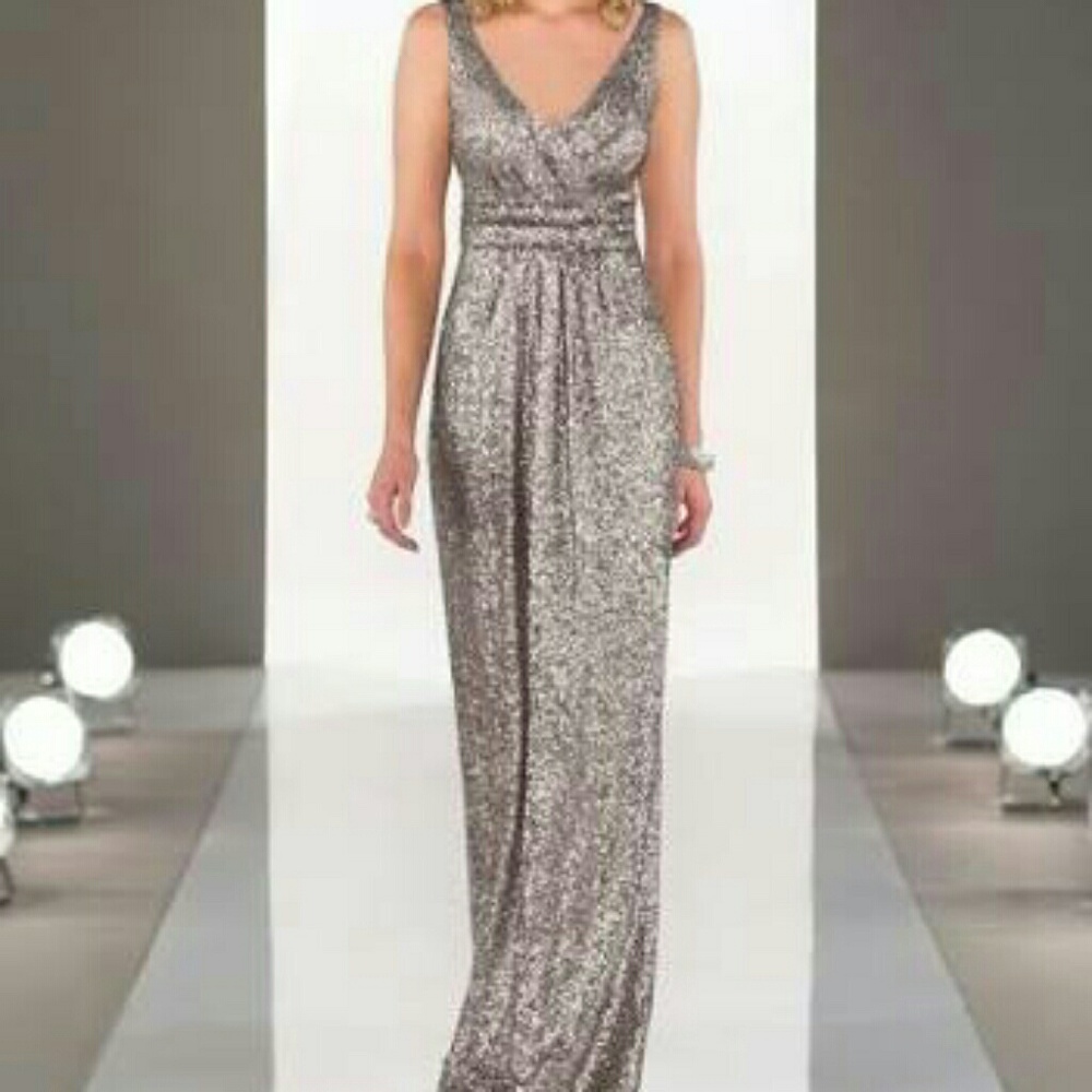 Sorella Vita Platinum Evening Gown