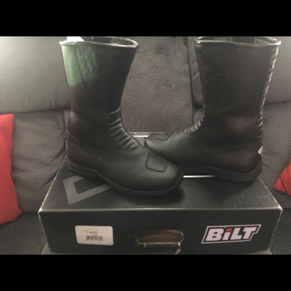 Waterproof women's motorcycle boots