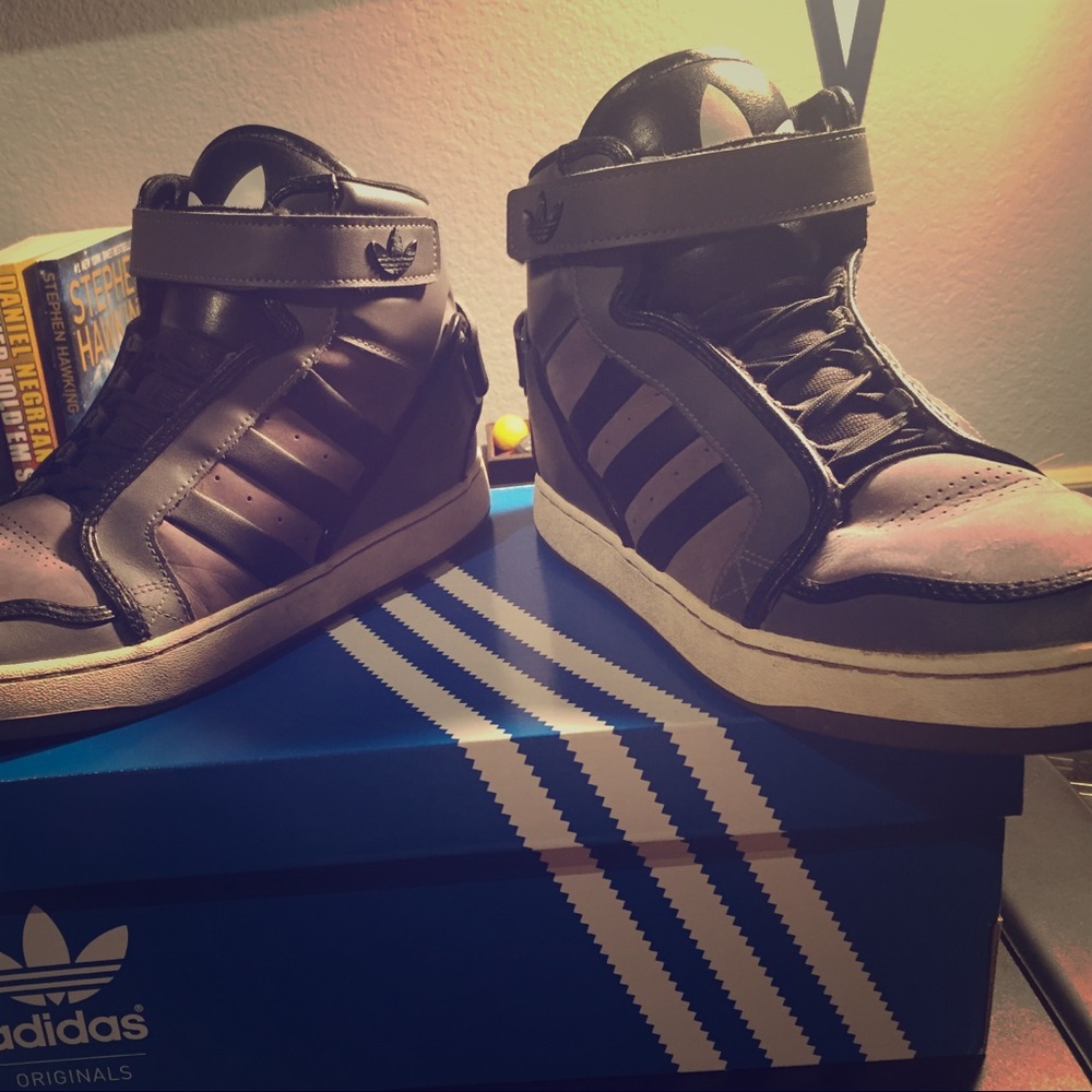 Adidas high top shoes