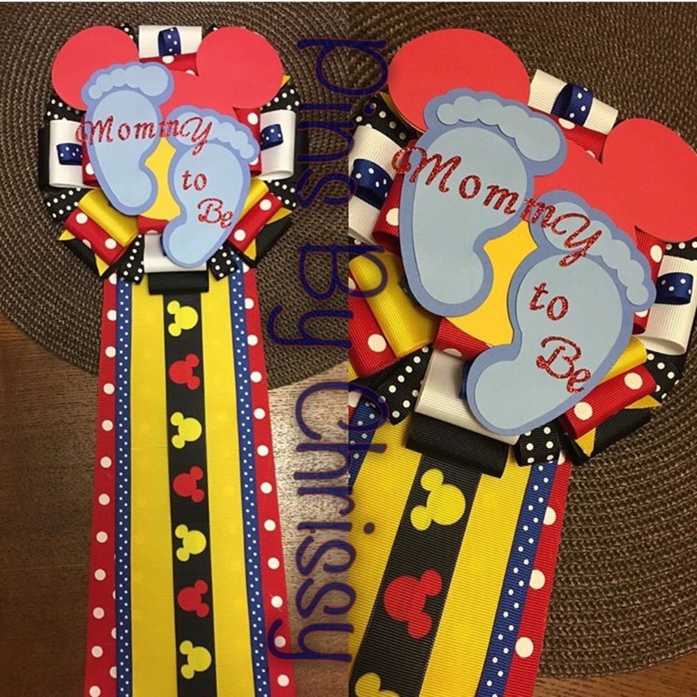 Customized Baby Shower Pins!!!