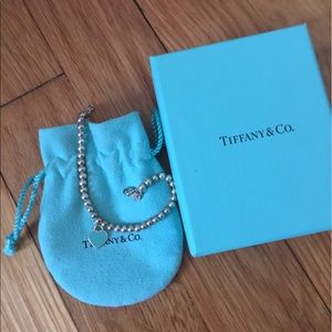 Tiffany Small Sterling Silver Bead Bracelet