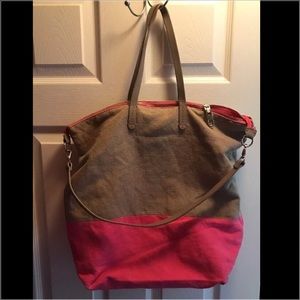 Tote Bag Pink Canvas Gap *Beach, Laptop, Backpack*