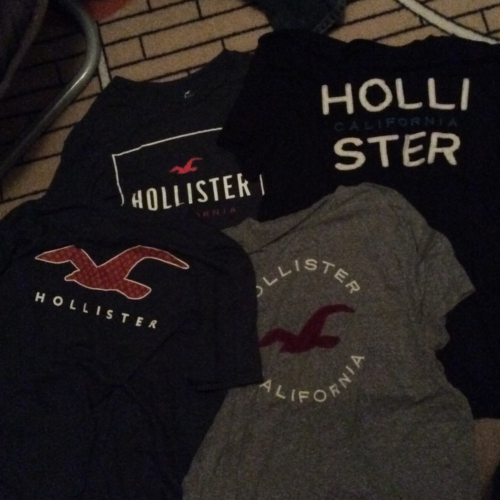 4 Hollister California Tees