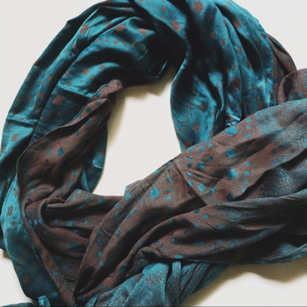 Teal Scarf
