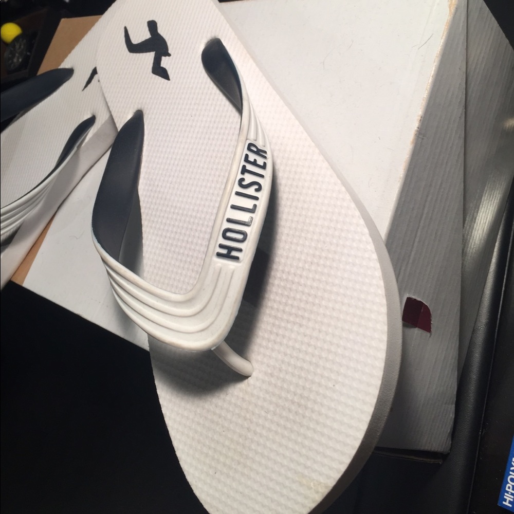 Hollister flip flops! Never worn or used.