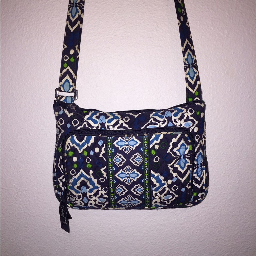 Ink Blue Vera Bradly Little Hipster Crossbody