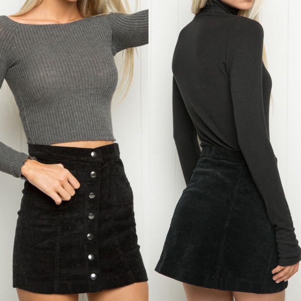 Brandy Melville Bruce Corduroy Miniskirt