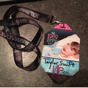 Taylor Swift VIP lanyard