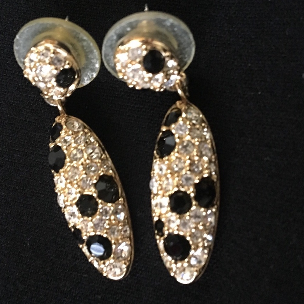 TeArdr0p DiAm0nD CrusTeD GoLd PlaTeD EaRniNgs OnyX π©βοΈ - Picture 3 of 9