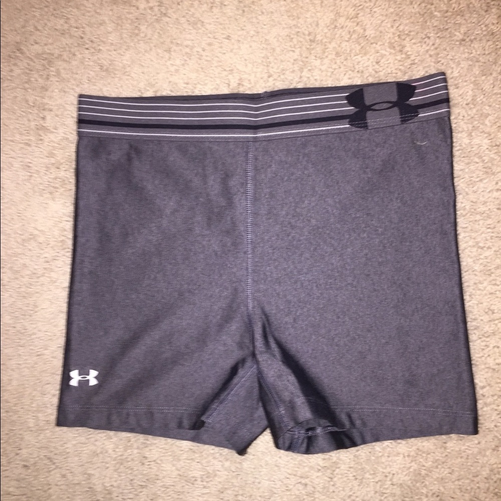 Multicolored Under Armour Compression Shorts