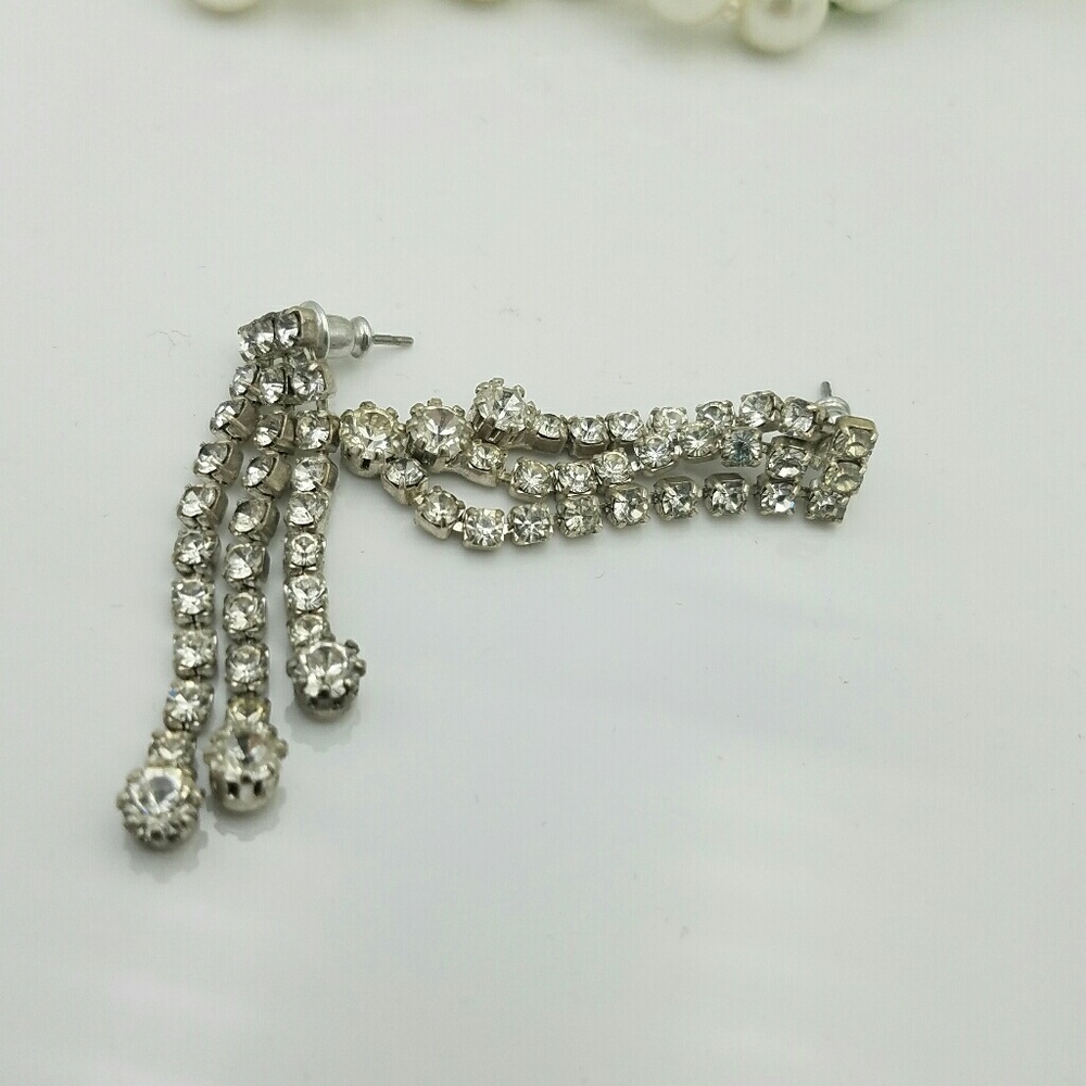 Diamond Dangled Earrings