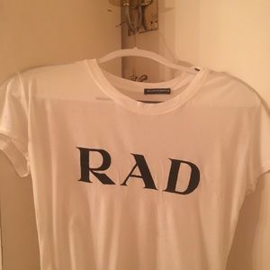 BRANDY MELVILLE "RAD" T SHIRT