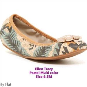 Ellen Tracy Trinity Flat Shoe  size 6.5 NEW