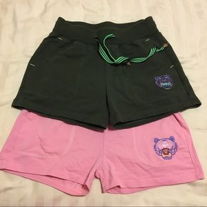 2 Kenzo pj shorts