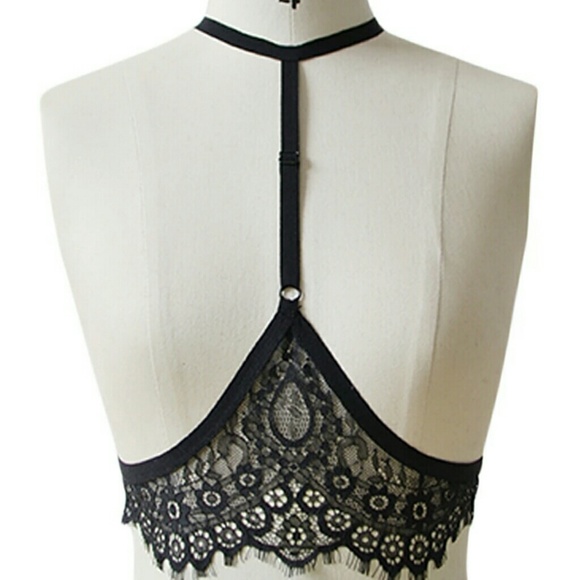 💋 Sexy Caged Lace bra - Picture 3 of 4