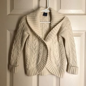 Gap Kids Cream Cable Knit Sweater size 4T