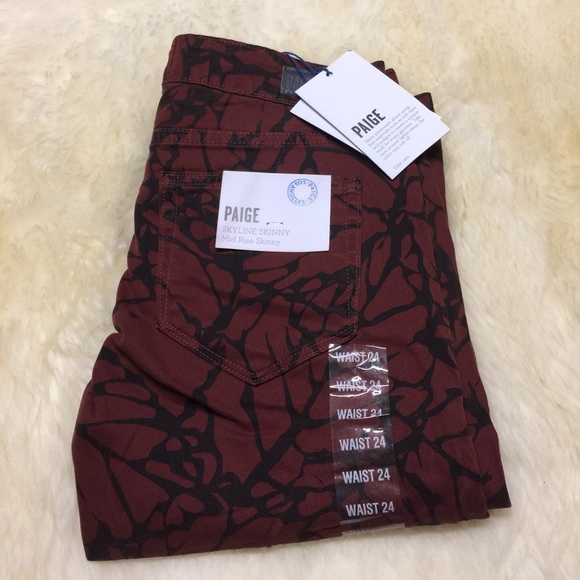 Paige jeans skyline skinny mid rise B32 - Picture 3 of 8