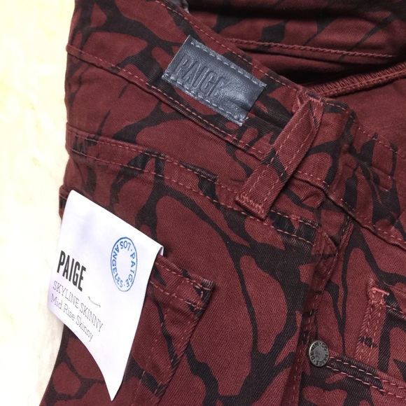 Paige jeans skyline skinny mid rise B32 - Picture 7 of 8