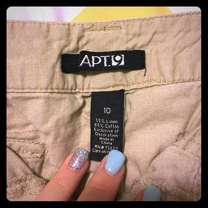 Apt 9 khaki shorts