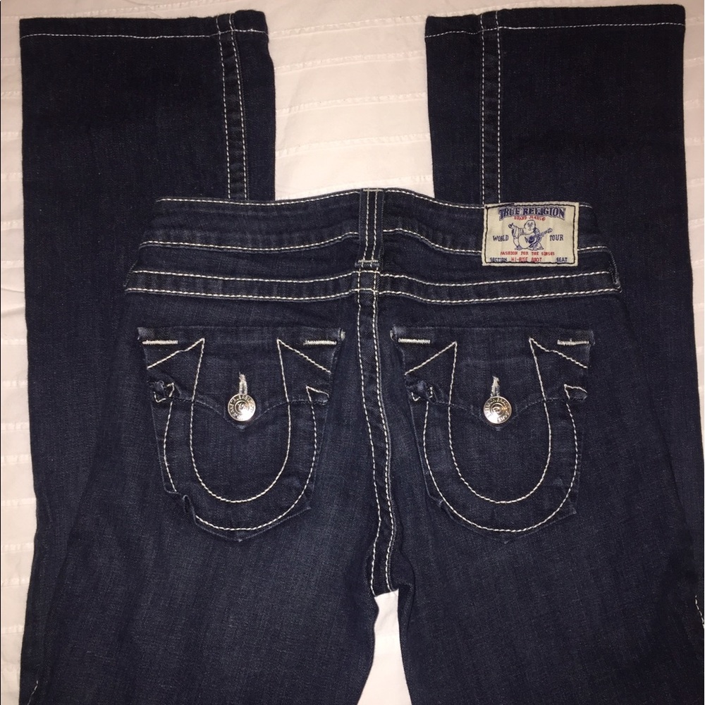 True Religion hi rise boot