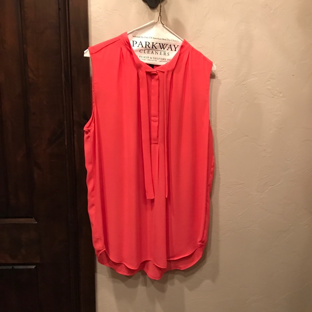 Ann Taylor Coral blouse