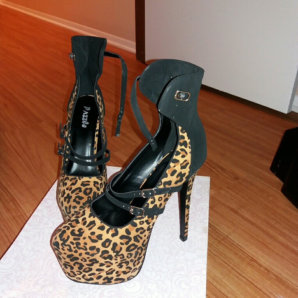 High heel shoes