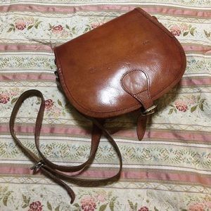 Vintage leather bag!