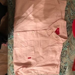 Pink Oxford button up size Medium