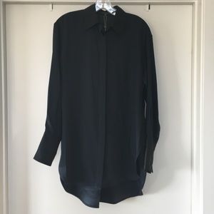 Rag & Bone Silk Tunic Blouse