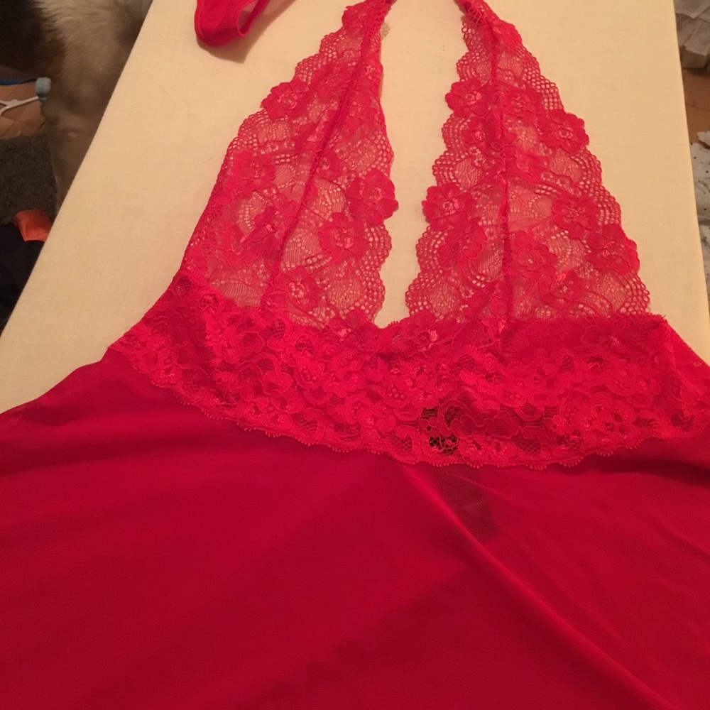 NWOT sexy red babydoll