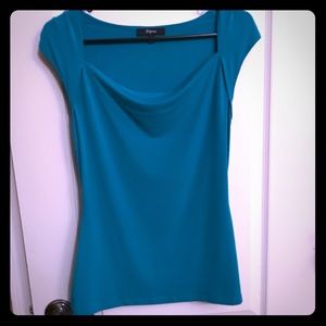 Express blouse with cap sleeve