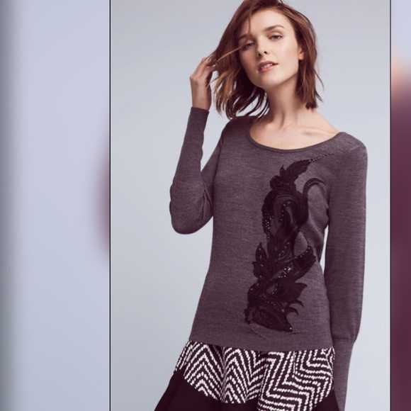 NWT Anthro Angel of the North Tie-back Pullover - Picture 1 of 7