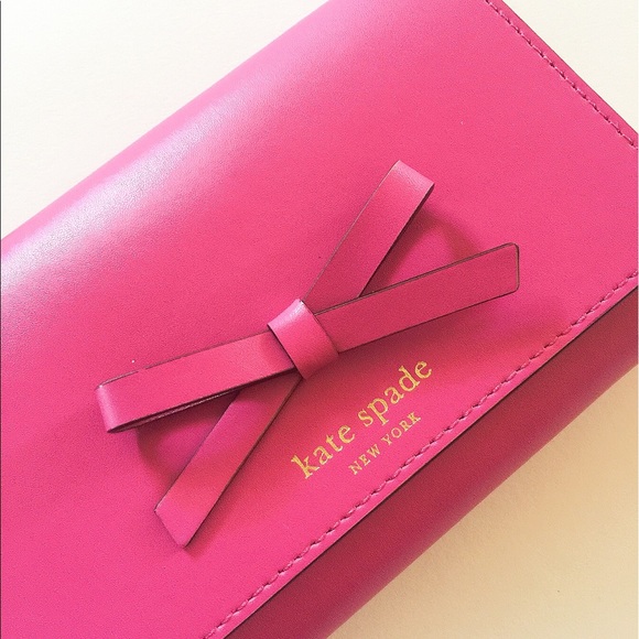 🎉Sale🎉NWT Kate spade leather bow wallet - Picture 6 of 6