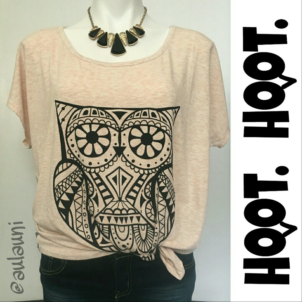 Hoot. Hoot. // Owl Shirt