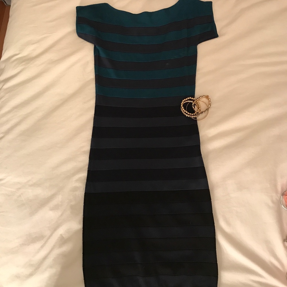 French Connection Ombre Bodycon Dress