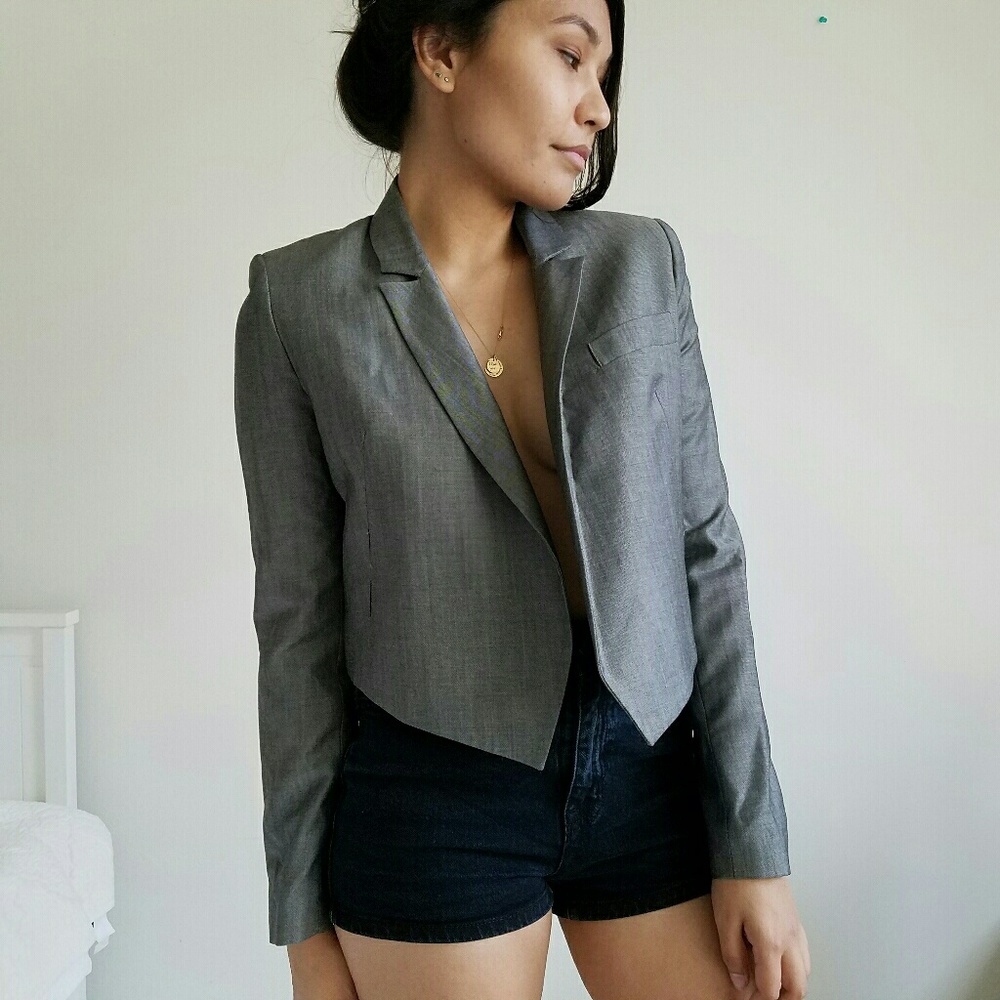 Twenty8Twelve Gray Blazer