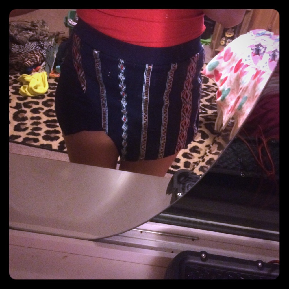 Half skirt half shorts