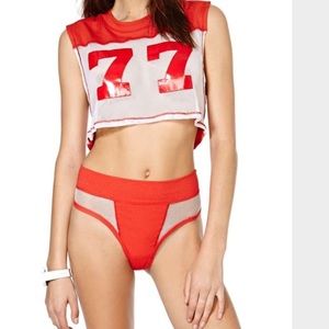 Minimale Animale Quarterback Bikini Bottoms Small