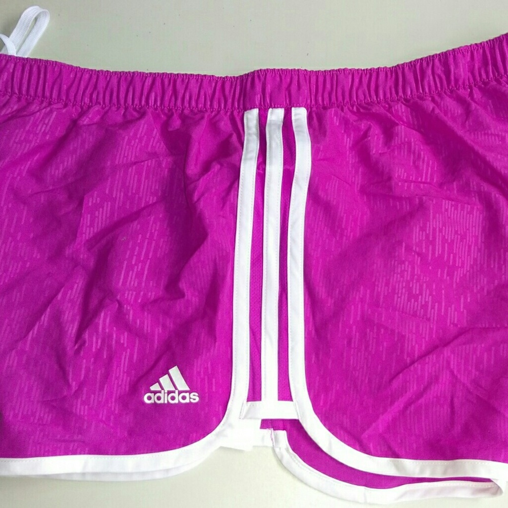 Adidas women's Violet running shorts Sz L or XL