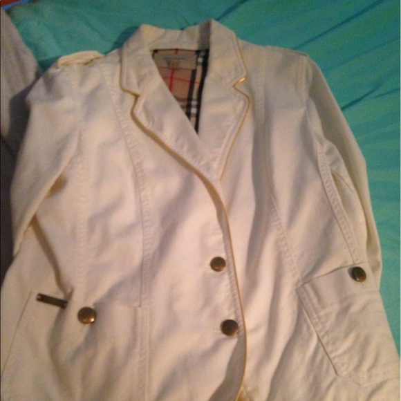 Burberry white jacket/blazer - Picture 4 of 5