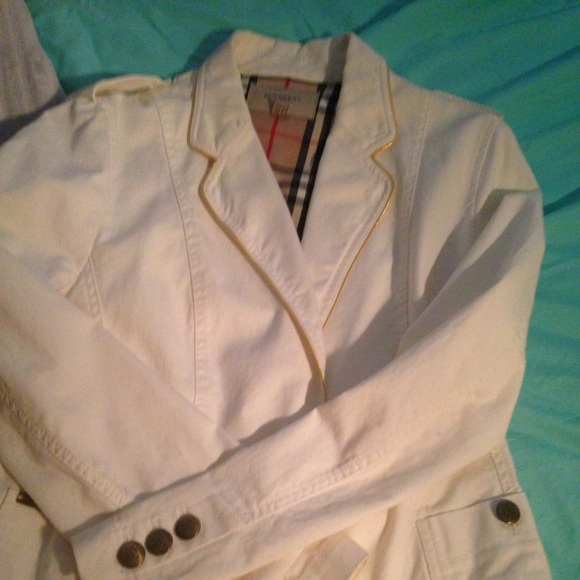 Burberry white jacket/blazer - Picture 5 of 5