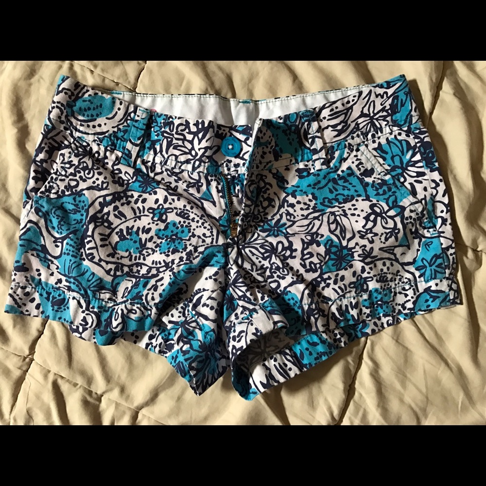 🚫SOLD🚫Lilly Pulitzer Walsh shorts size 00