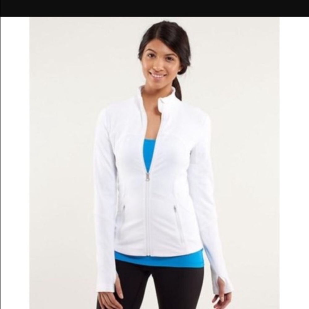 Lululemon white jacket