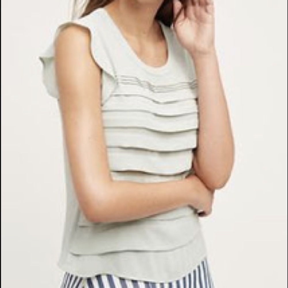 🎉HP🎉 HD in Paris Caserta Midi Top, Mint, Anthro