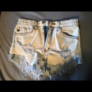 Jean shorts
